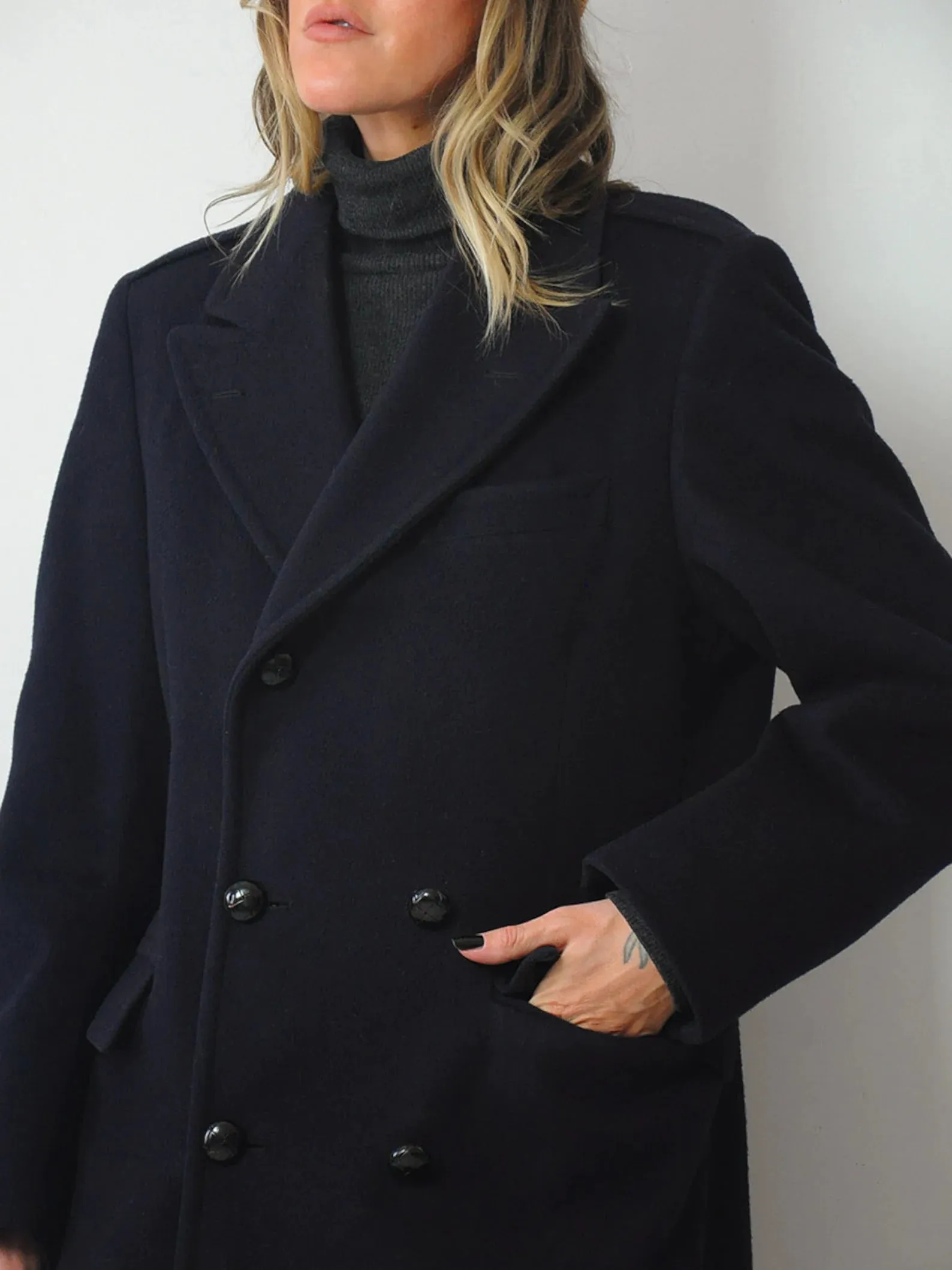 1980's Fletcher Wool Peacoat