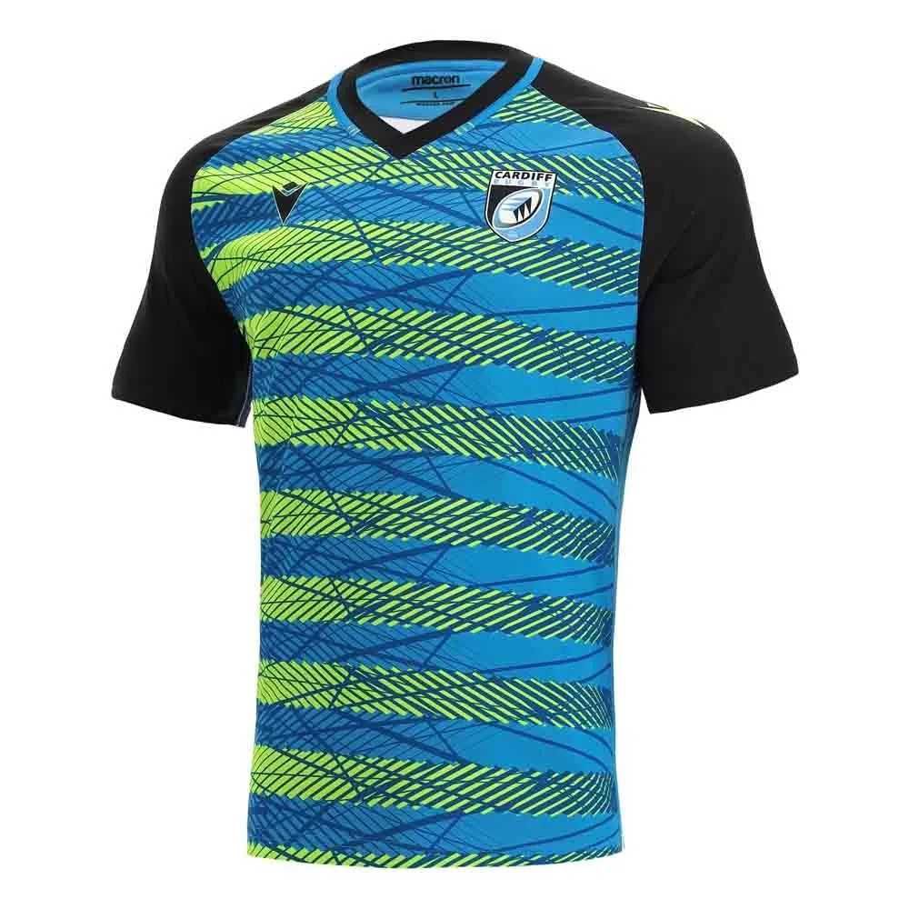 2021-2022 Cardiff Blues Training Jersey (Sky)