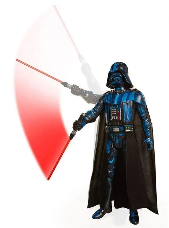 20" Inch Tall Star Wars Big-Figs DELUXE Darth Vader (Light Up & SFX) LED LIMITED EDITION