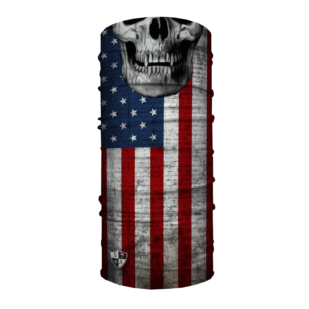 American Flag Skull