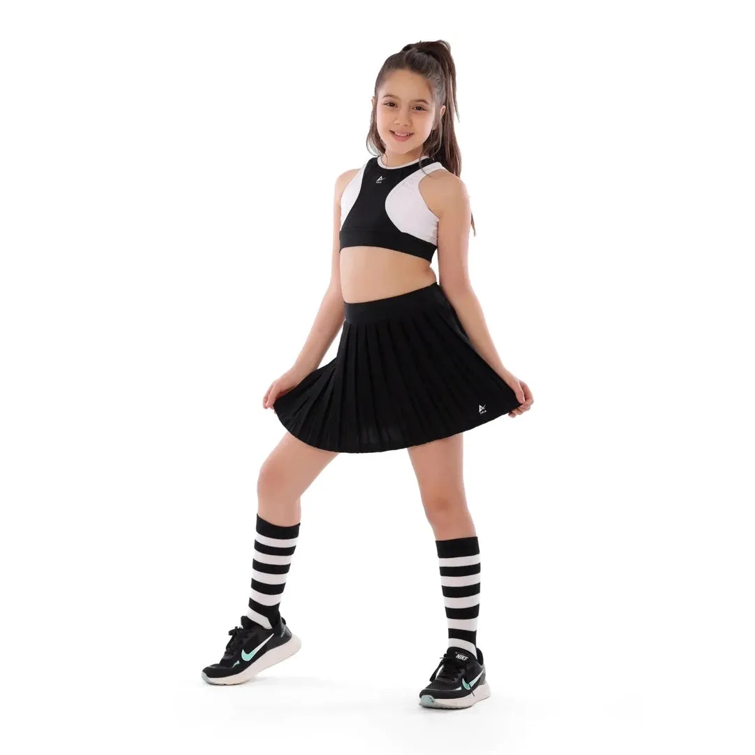 Anja Girls Basic Sports Black Skirt [WS]