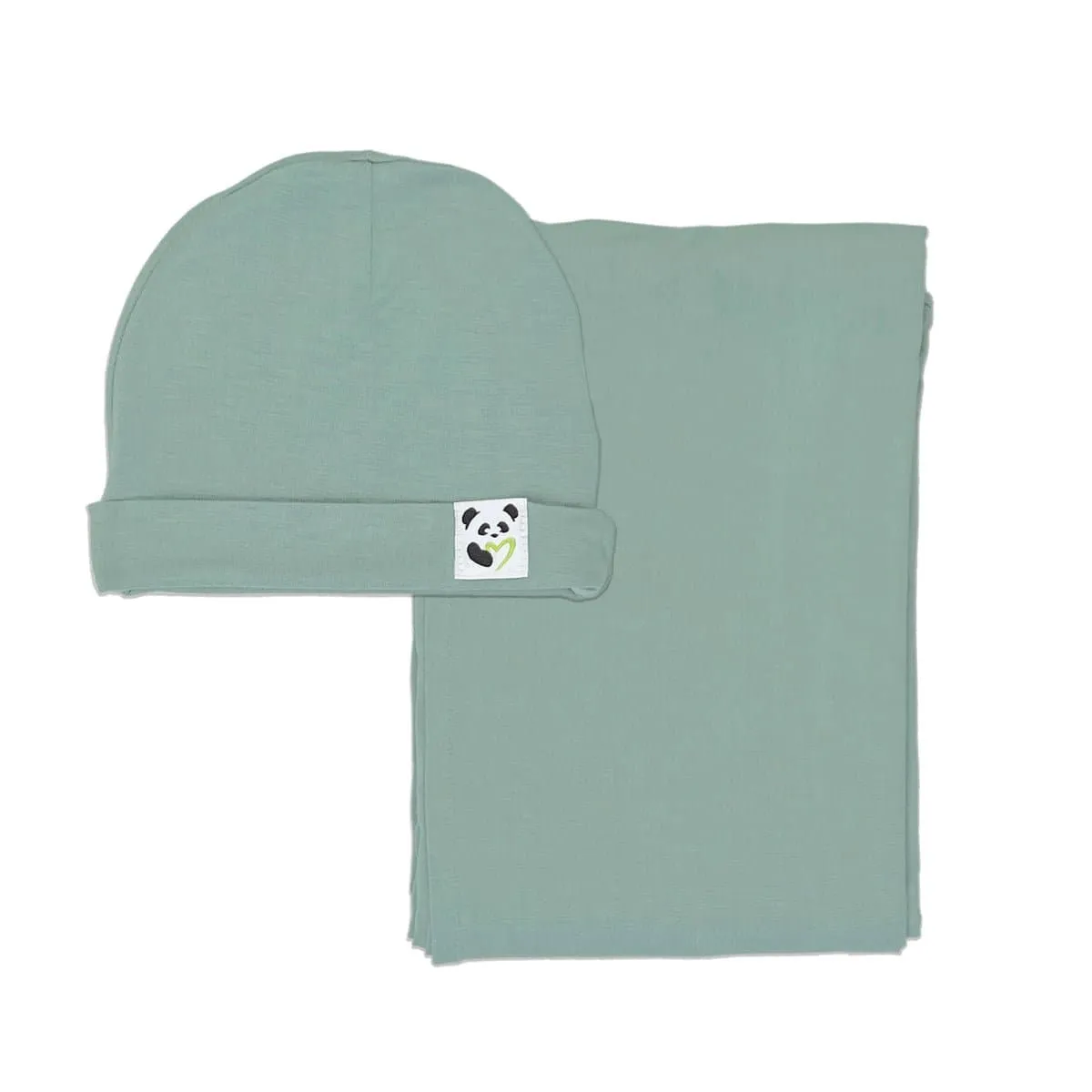 Bamboo Swaddle & Beanie Set