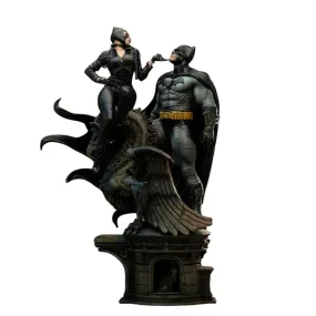 Batman and Catwoman Statue by Iron Studios