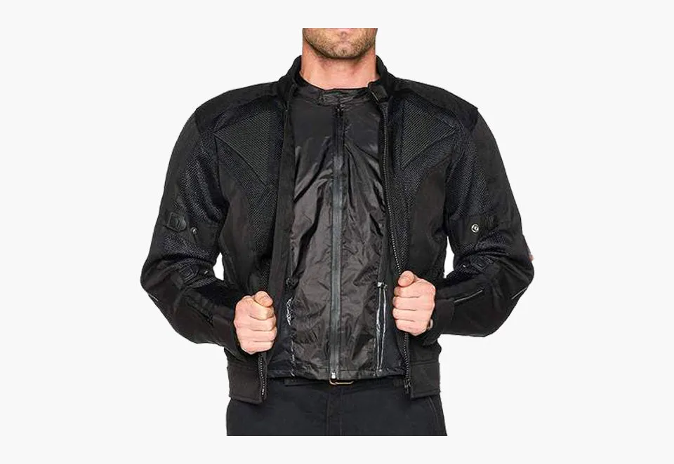 BGA Chicane Summer Mesh Jacket Black