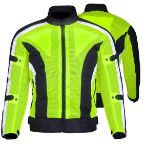 BGA Chicane Summer Mesh Jacket Black/Green