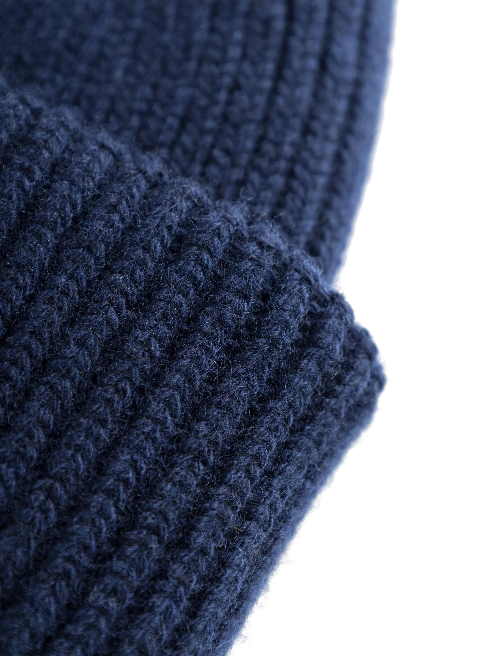 Big rib beanie - Total Eclipse