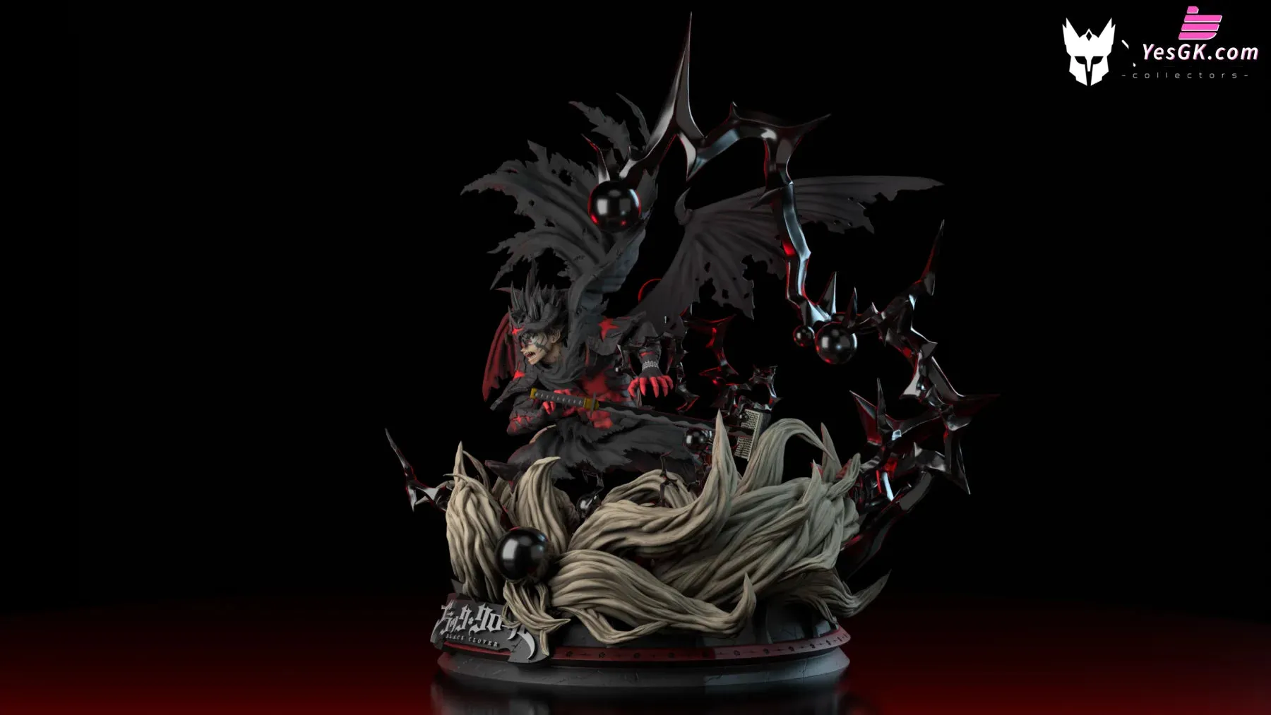 Black Clover Asta Final Demon Form Resin Statue - YUMS Collectors [Pre-Order]