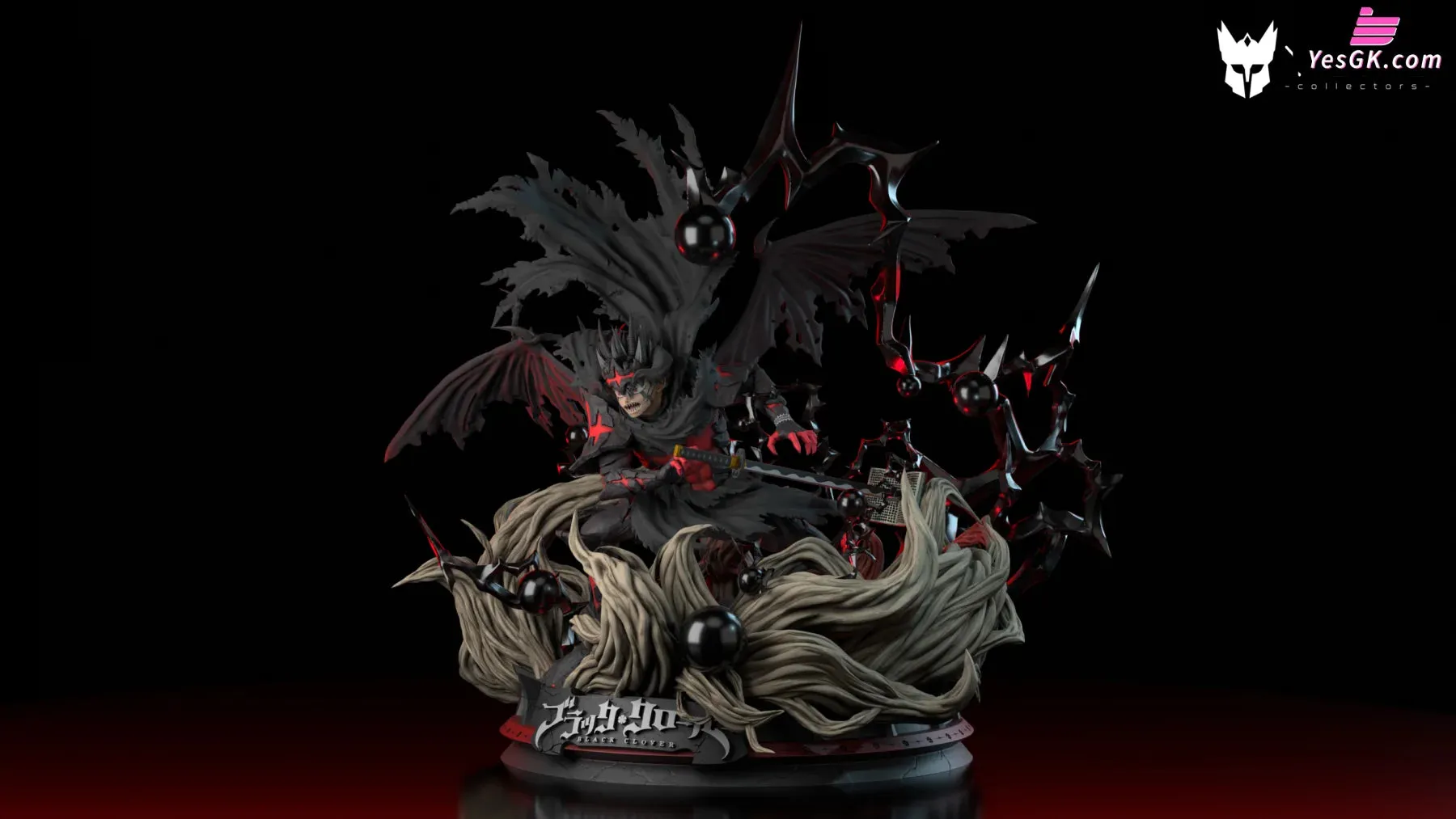 Black Clover Asta Final Demon Form Resin Statue - YUMS Collectors [Pre-Order]