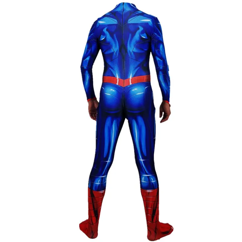 Blue SUPERMAN Jumpsuit Costume (cape included)