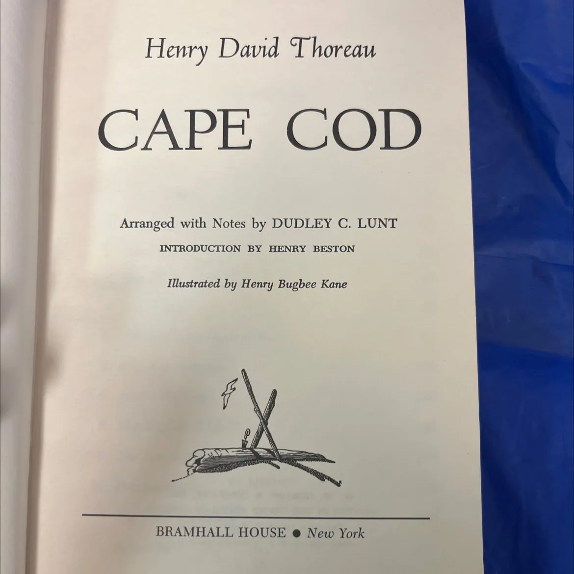 Cape Cod, Bramhall house 1951 Edition book