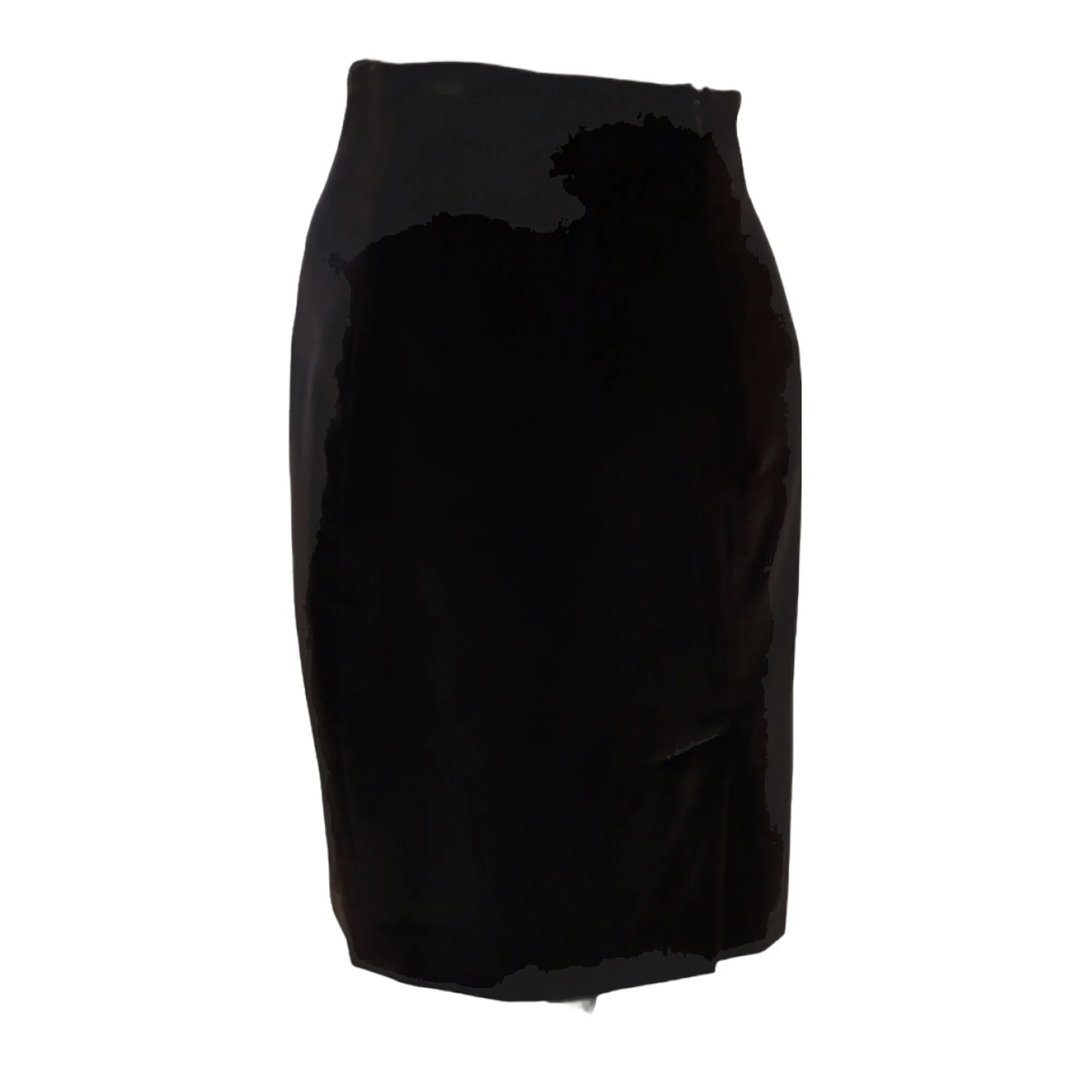 Chantal Thomass Black Velvet Pencil Skirt