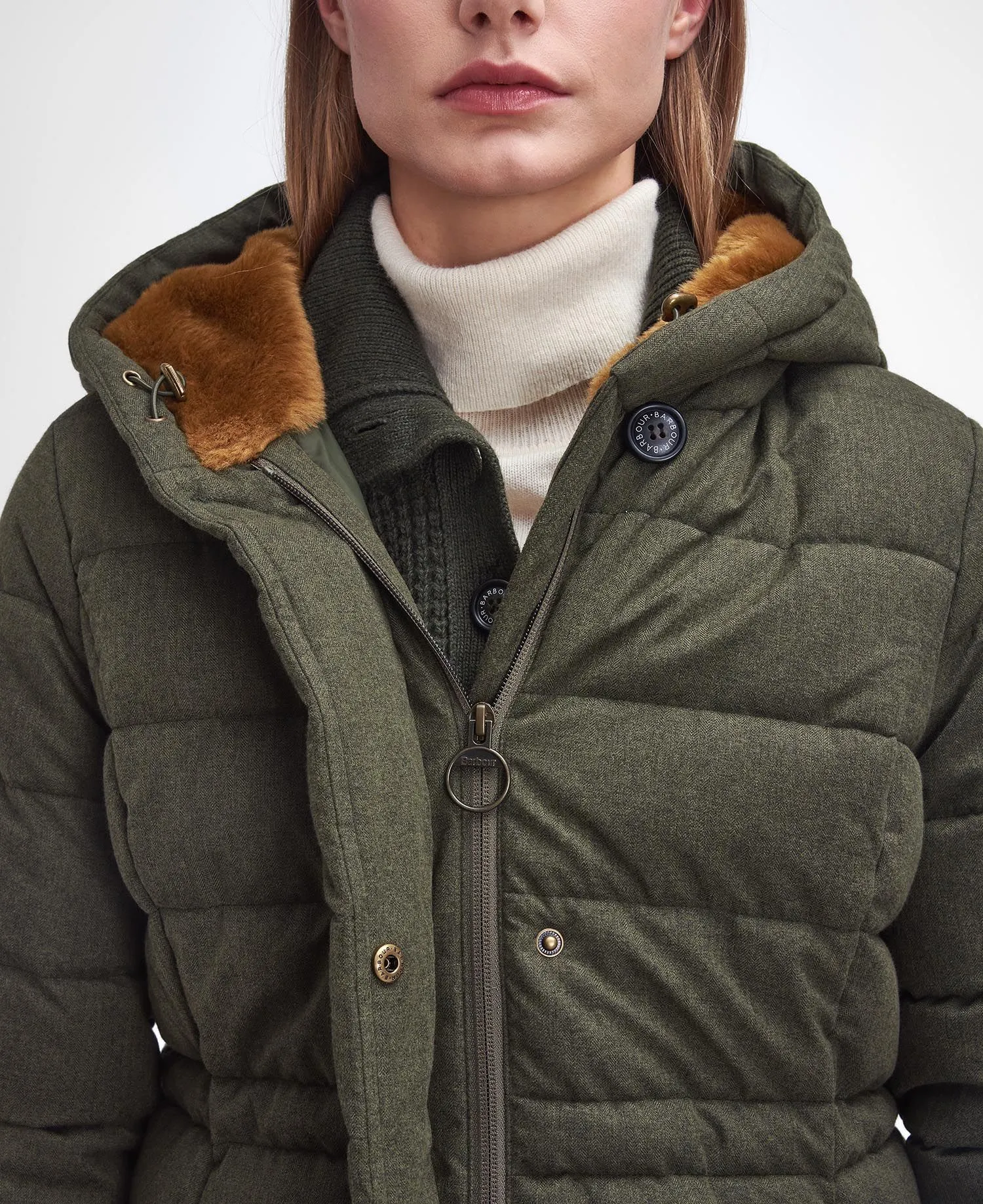 Clarence Puffer Jacket - Olive