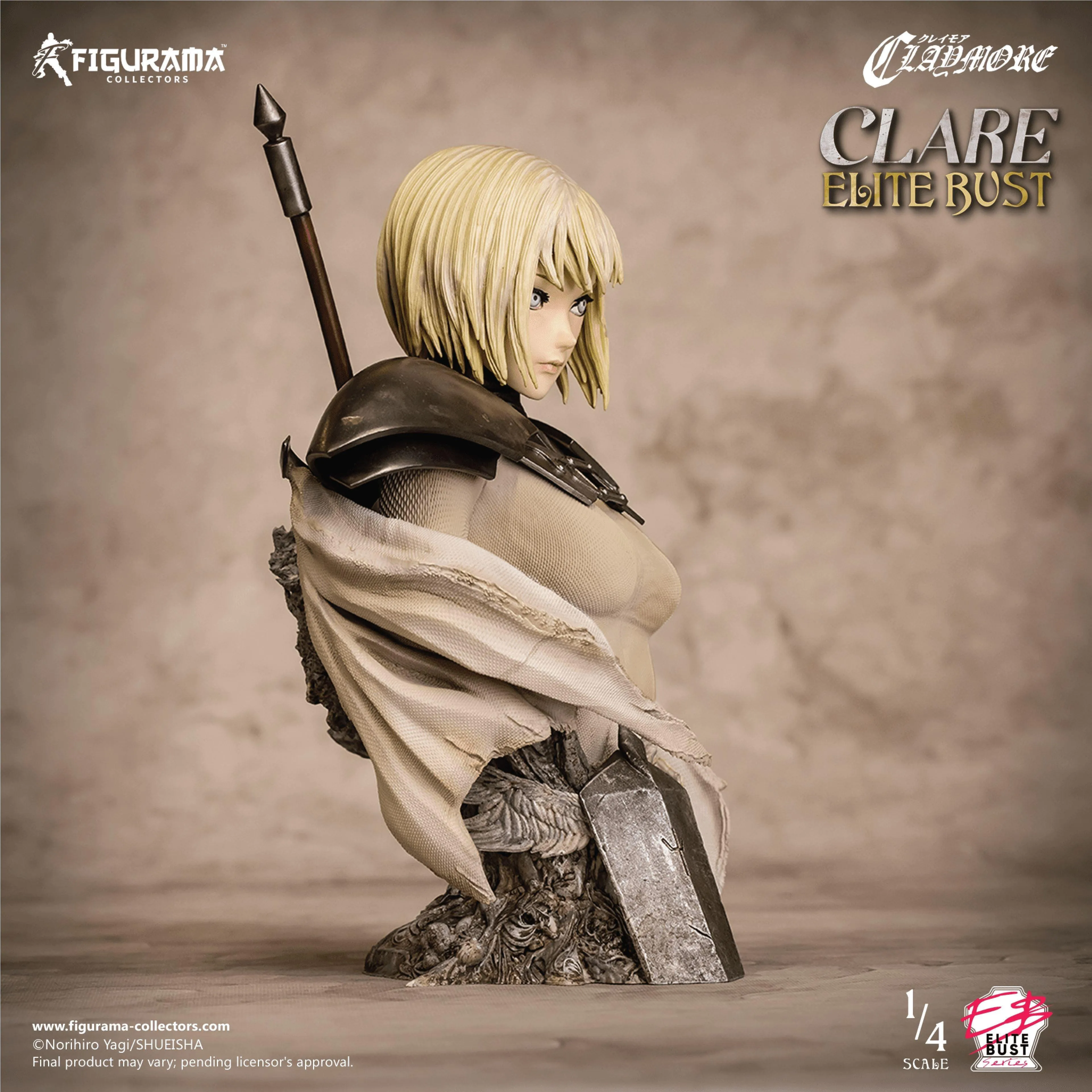 Claymore Clare Elite Bust