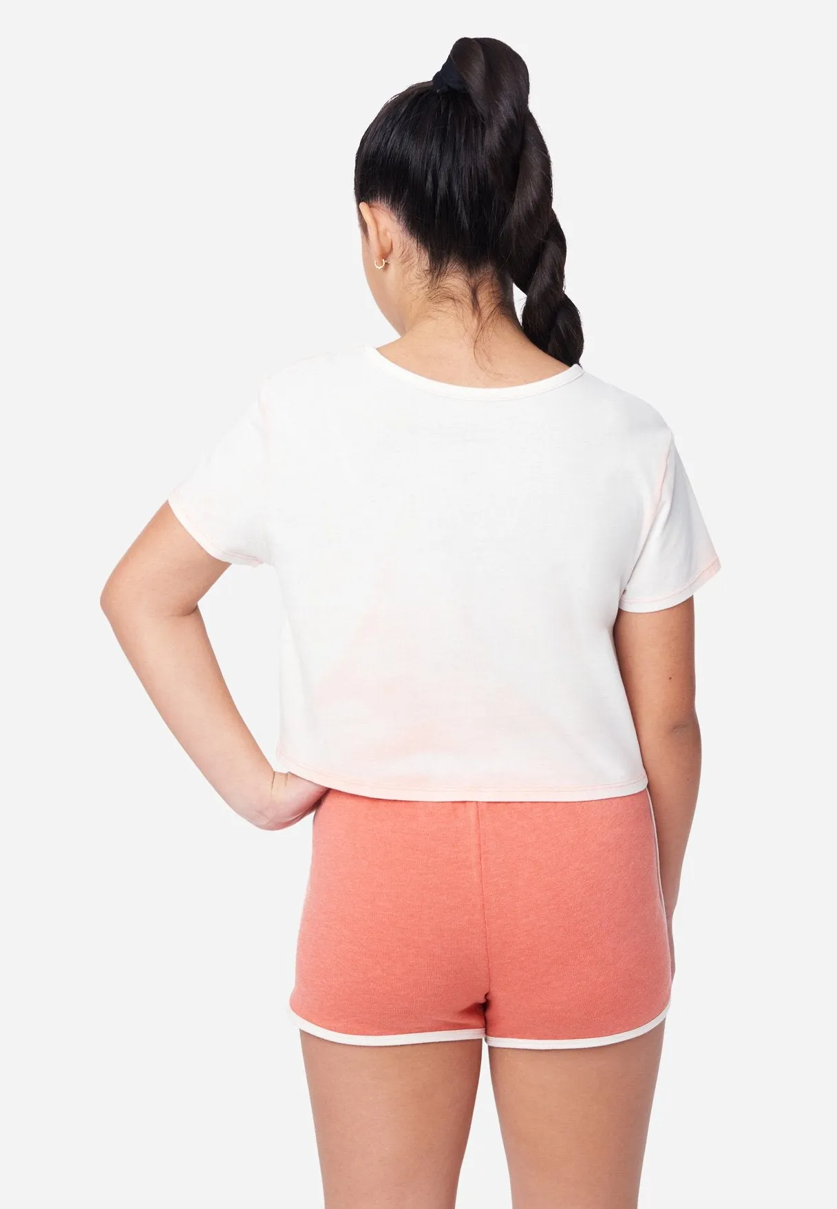 Color-Changing Tie-Front Tee