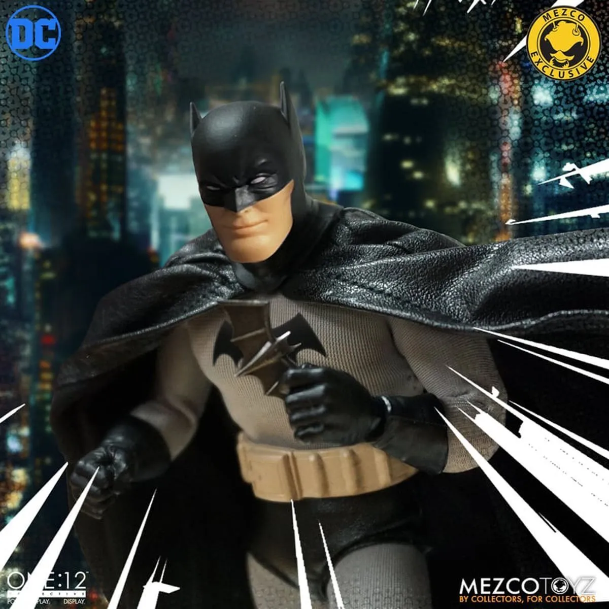 DC Comics Mezco One:12 Collective Batman: Caped Crusader (Golden Age Edition)