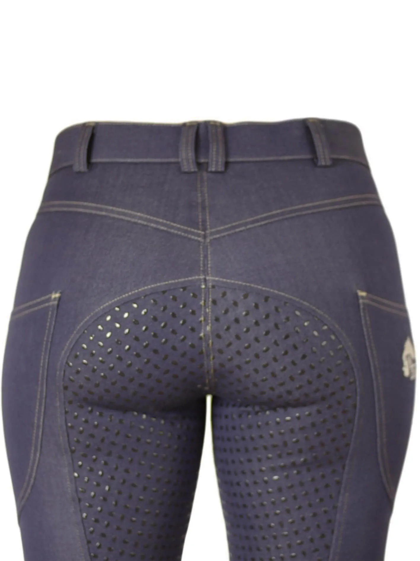 Denim Jodhpurs With or Without Silicone Seat