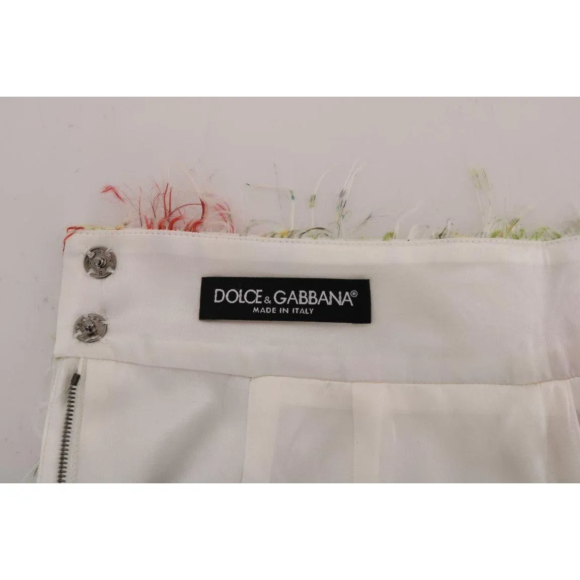 Dolce & Gabbana Elegant Floral High-Waist Pencil Skirt