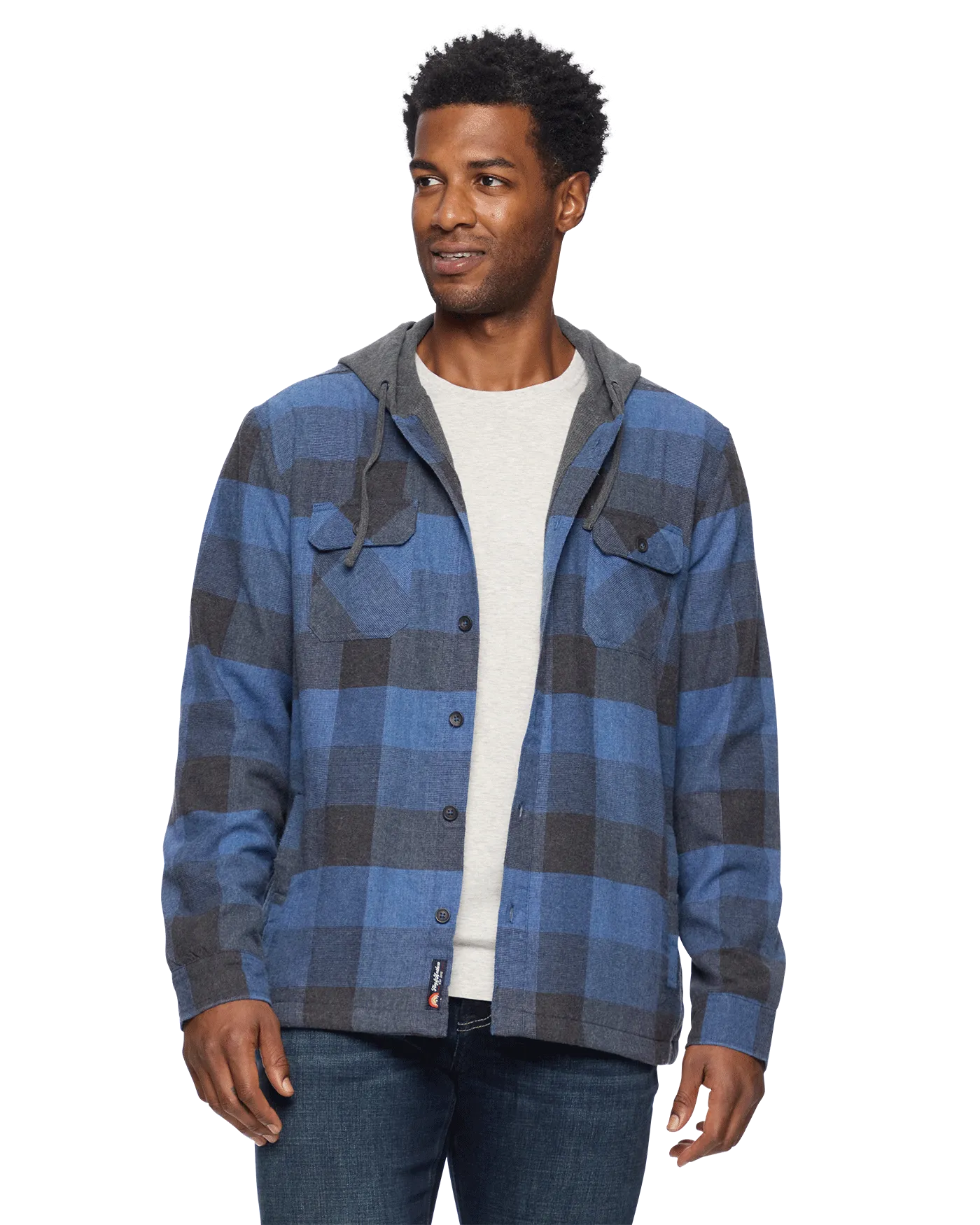 DORSEY THERMAL-LINED HOODED SHIRT JACKET