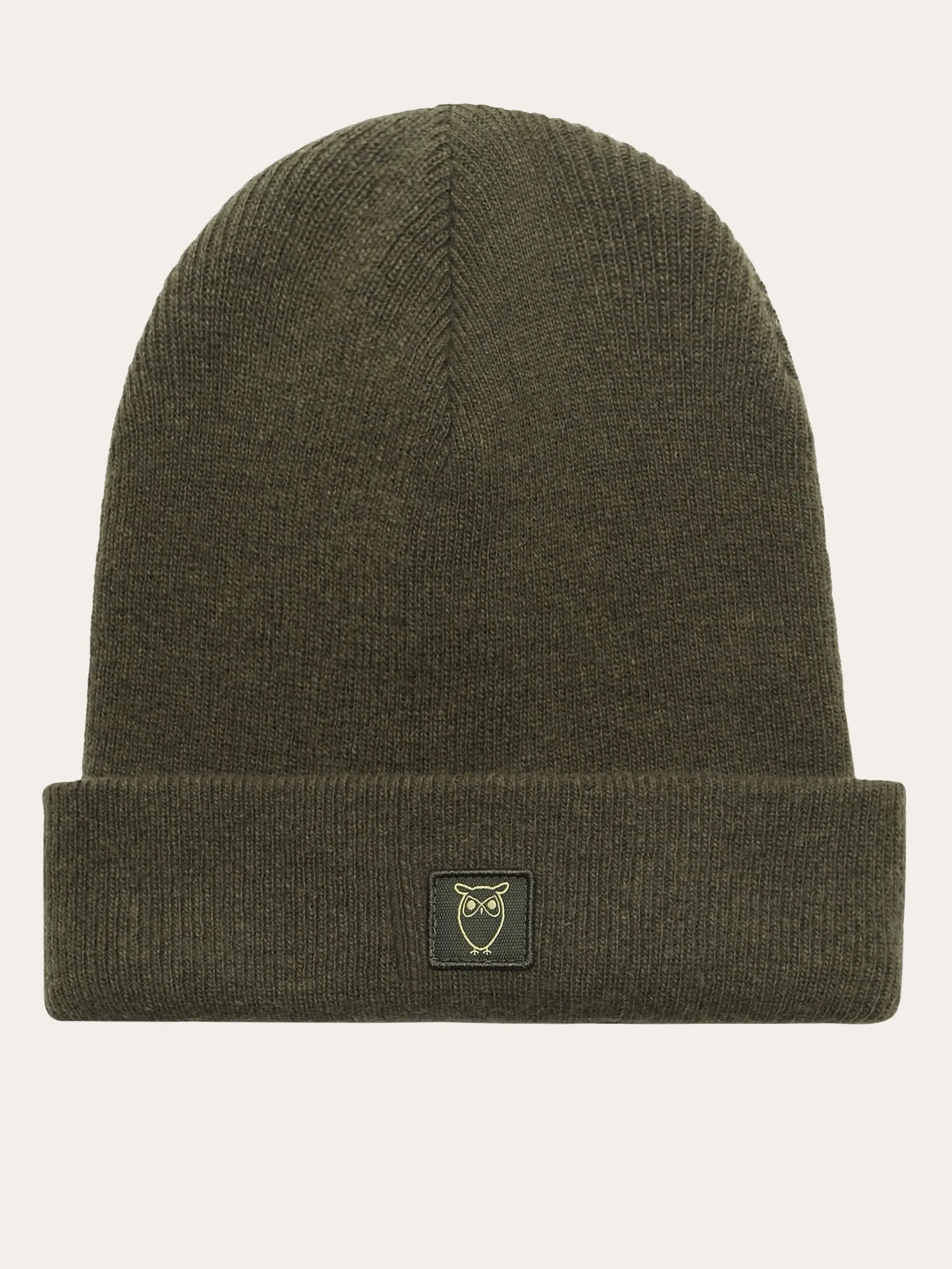 Double layer wool beanie - Forrest Night