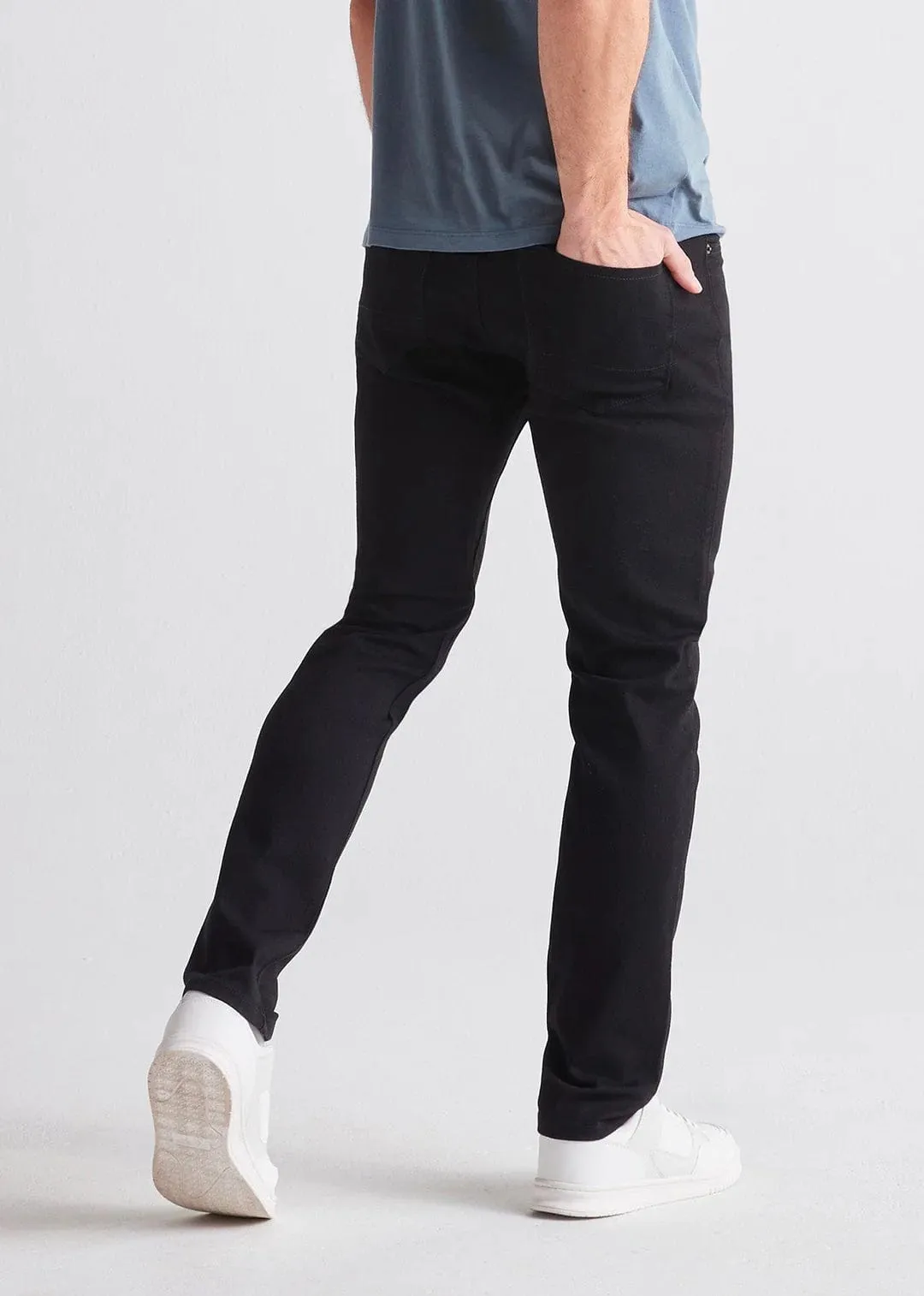 DU/ER PANT PERFORMANCE DENIM SLIM BLACK