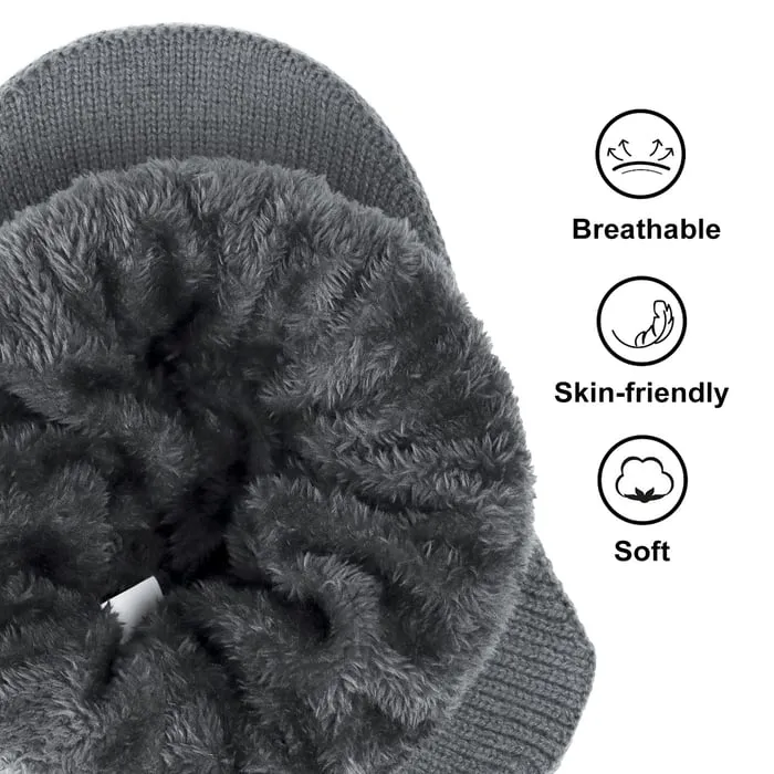 Elastic Warm Ear Protection Knitted Hat