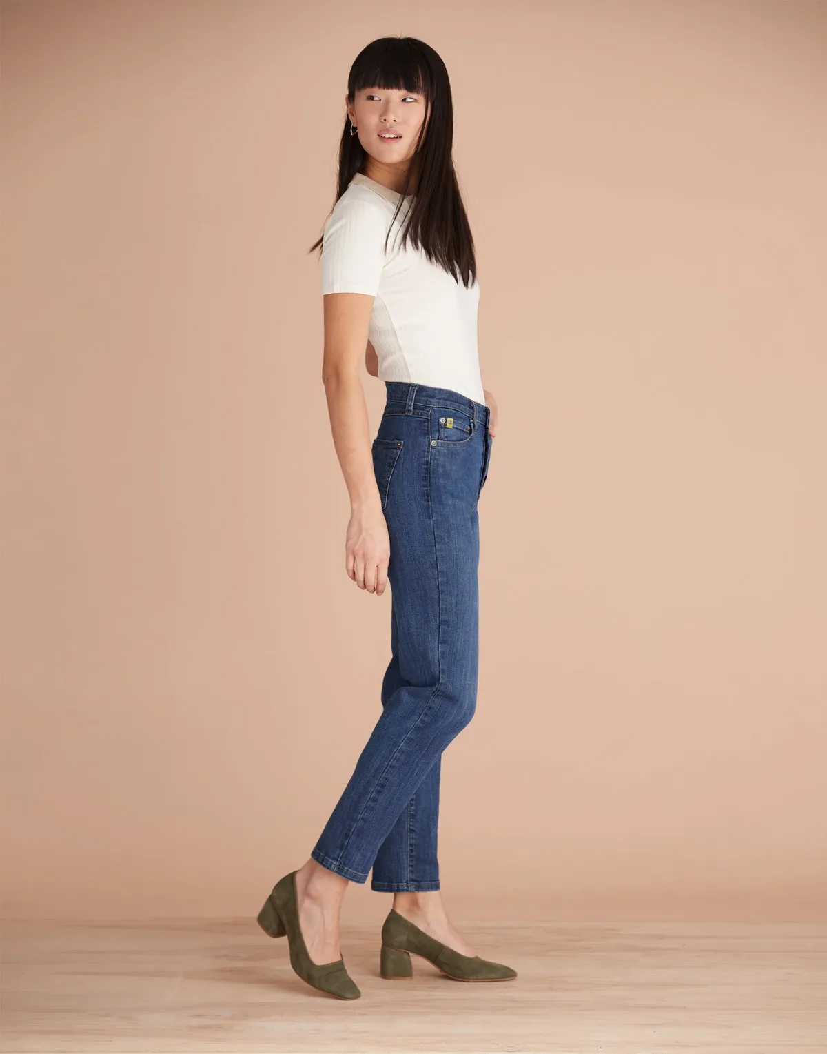 Emily High Rise Slim - Smith