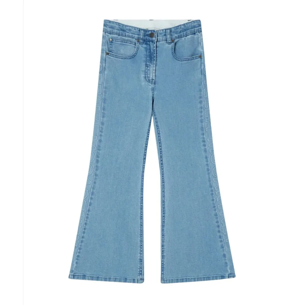 Flared Denim Jeans