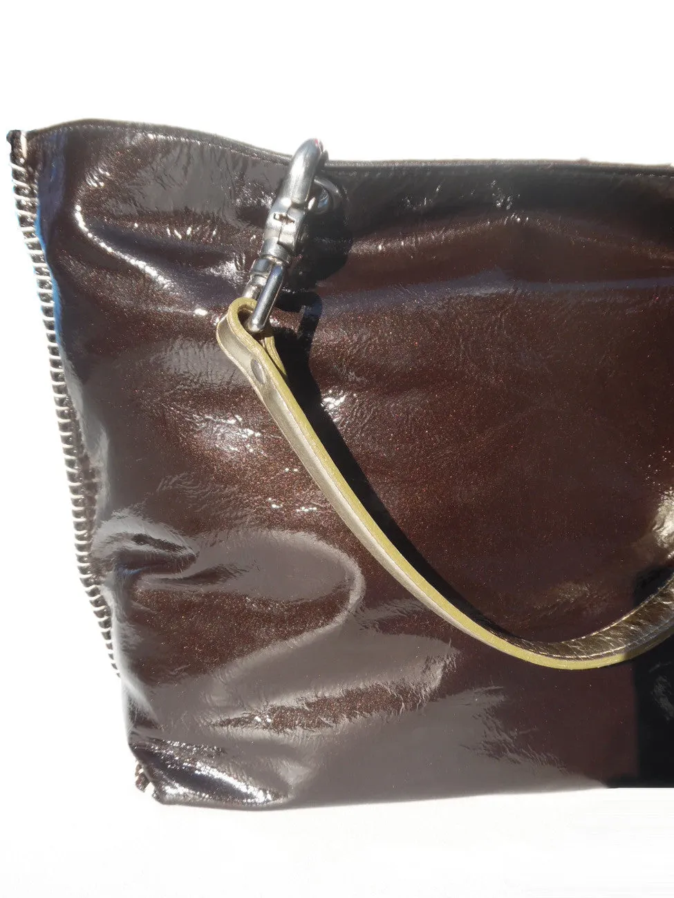 Gamidi Tote Bag Patent Leather