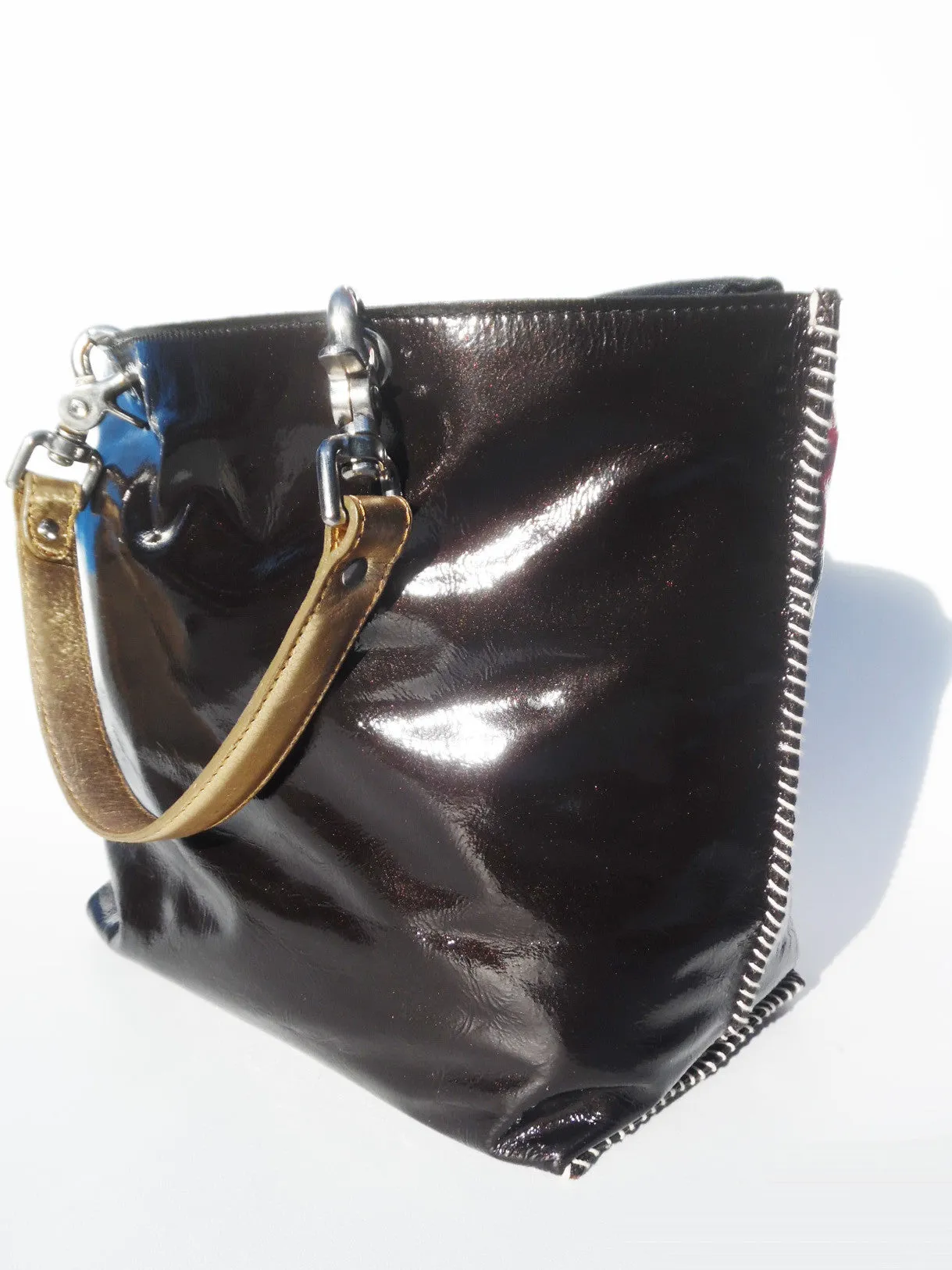 Gamidi Tote Bag Patent Leather