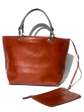 Gamidi Tote Florentine Vacchetta Cognac