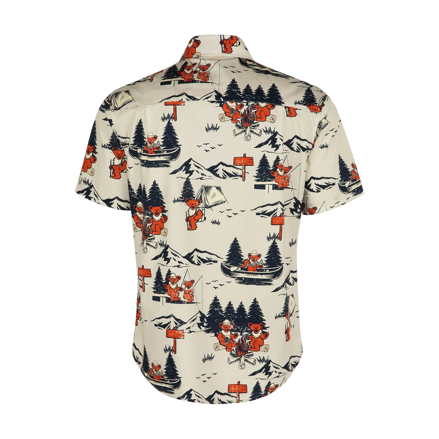 Grateful Dead | Classic Button Down | Camping Bears