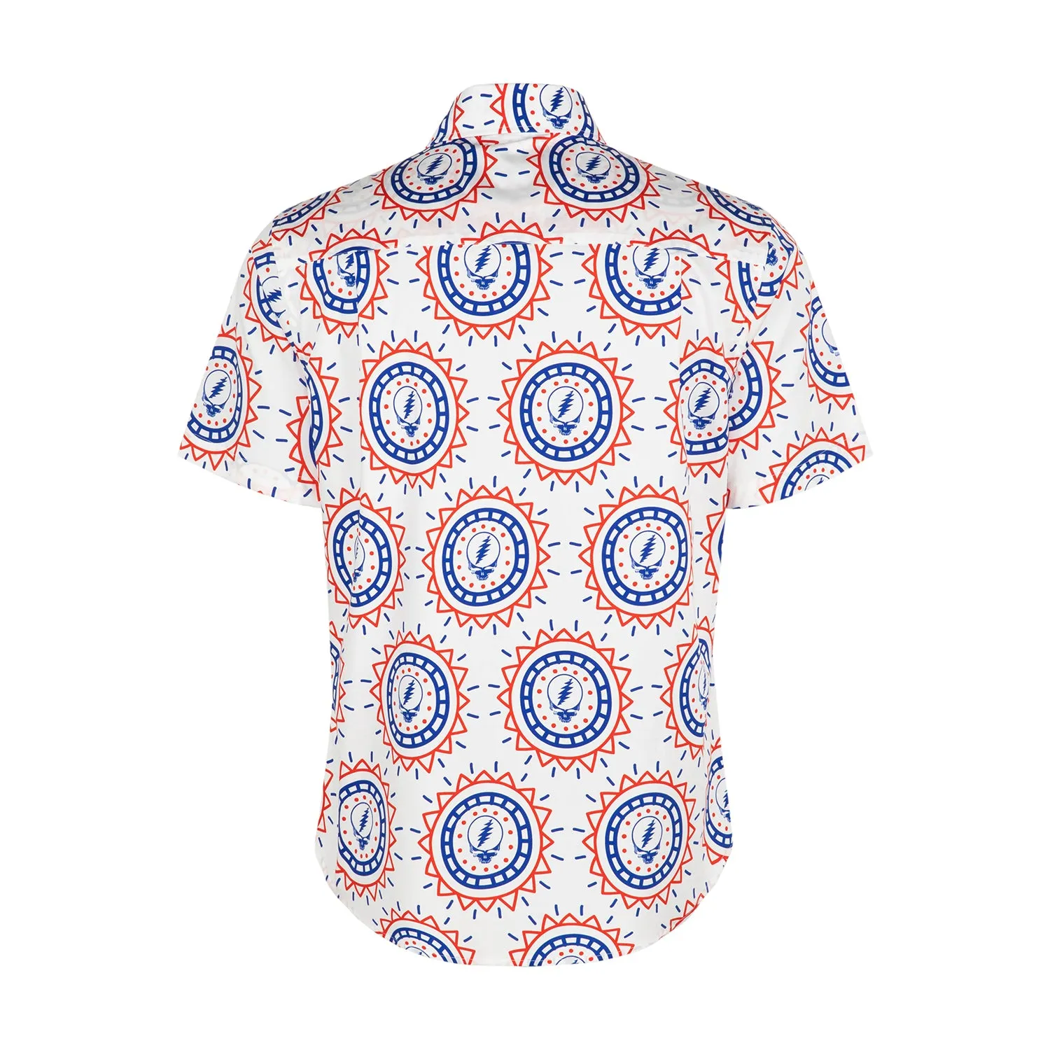 Grateful Dead | Classic Button Down | Steal Your Face Pattern