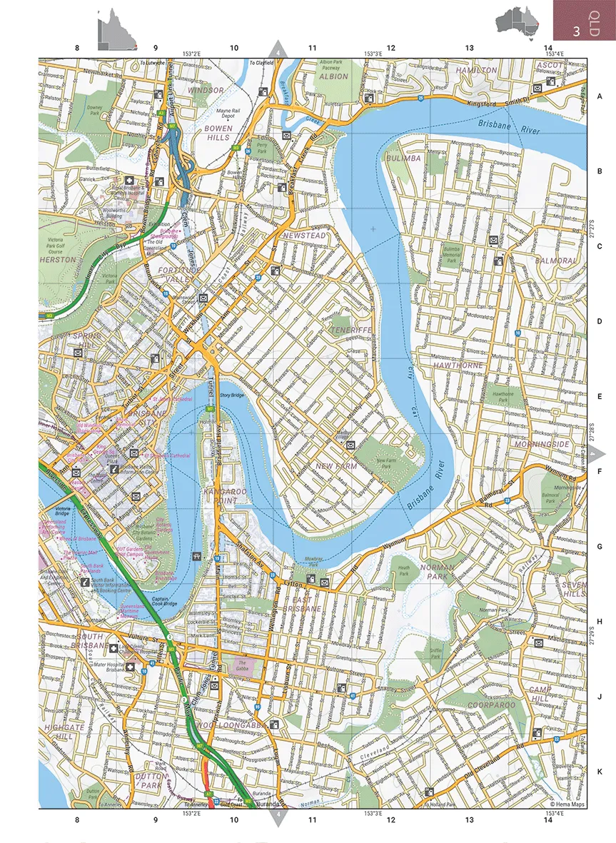 Hema Maps Australia Road & 4WD Atlas (Spiral Bound) - 252 x 345mm