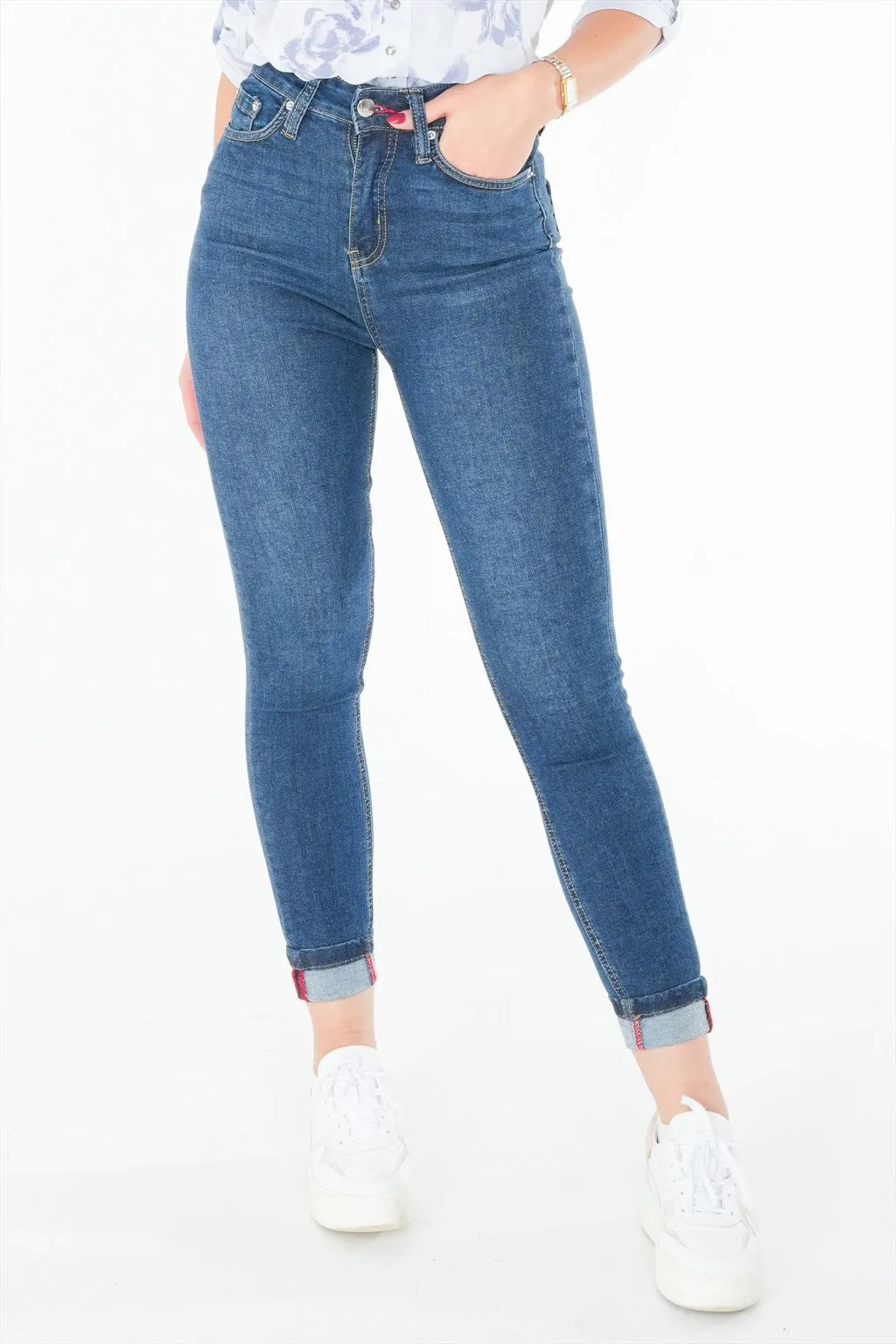 High Waist Skinny Jean