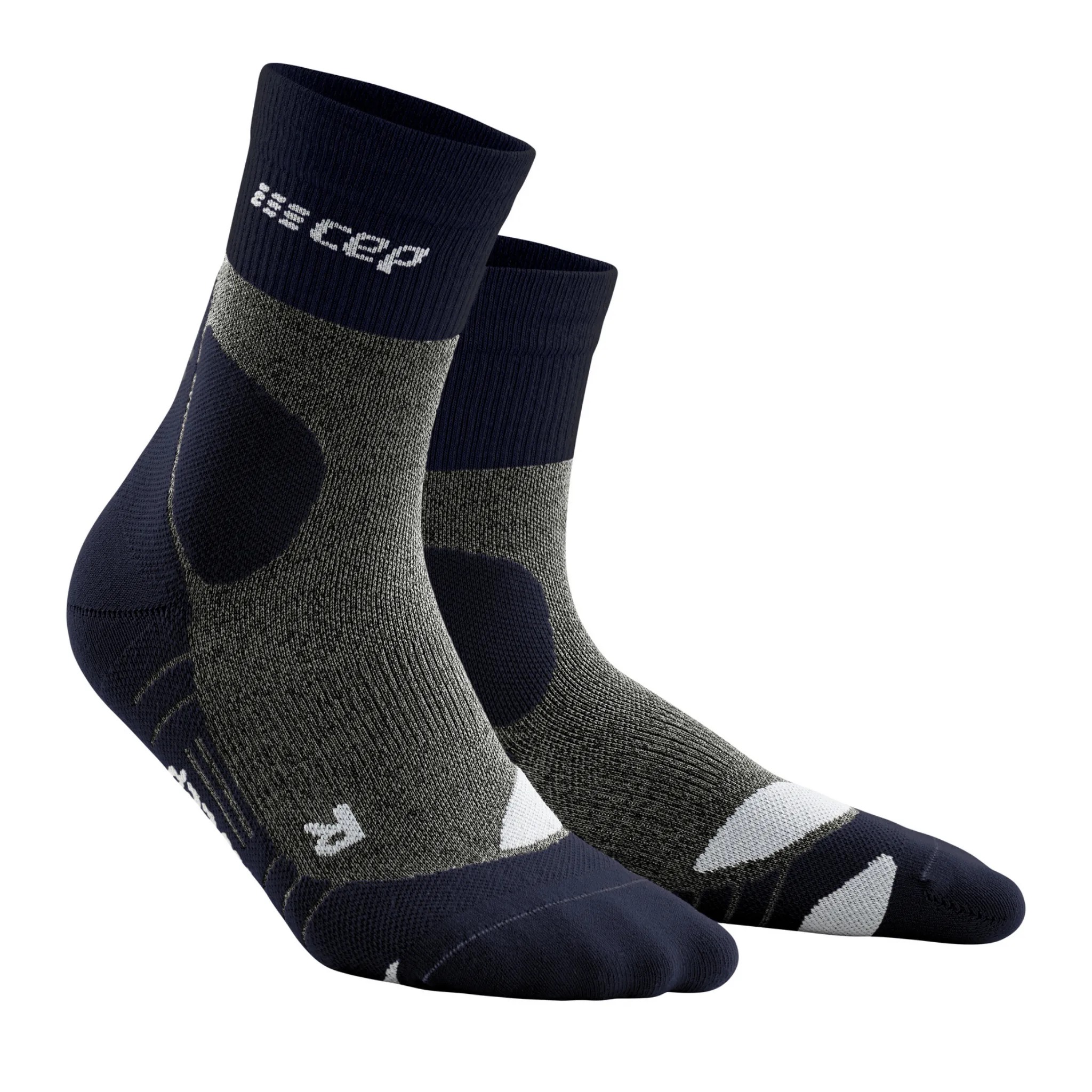 Hiking Merino Mid Cut Compression Socks for Men