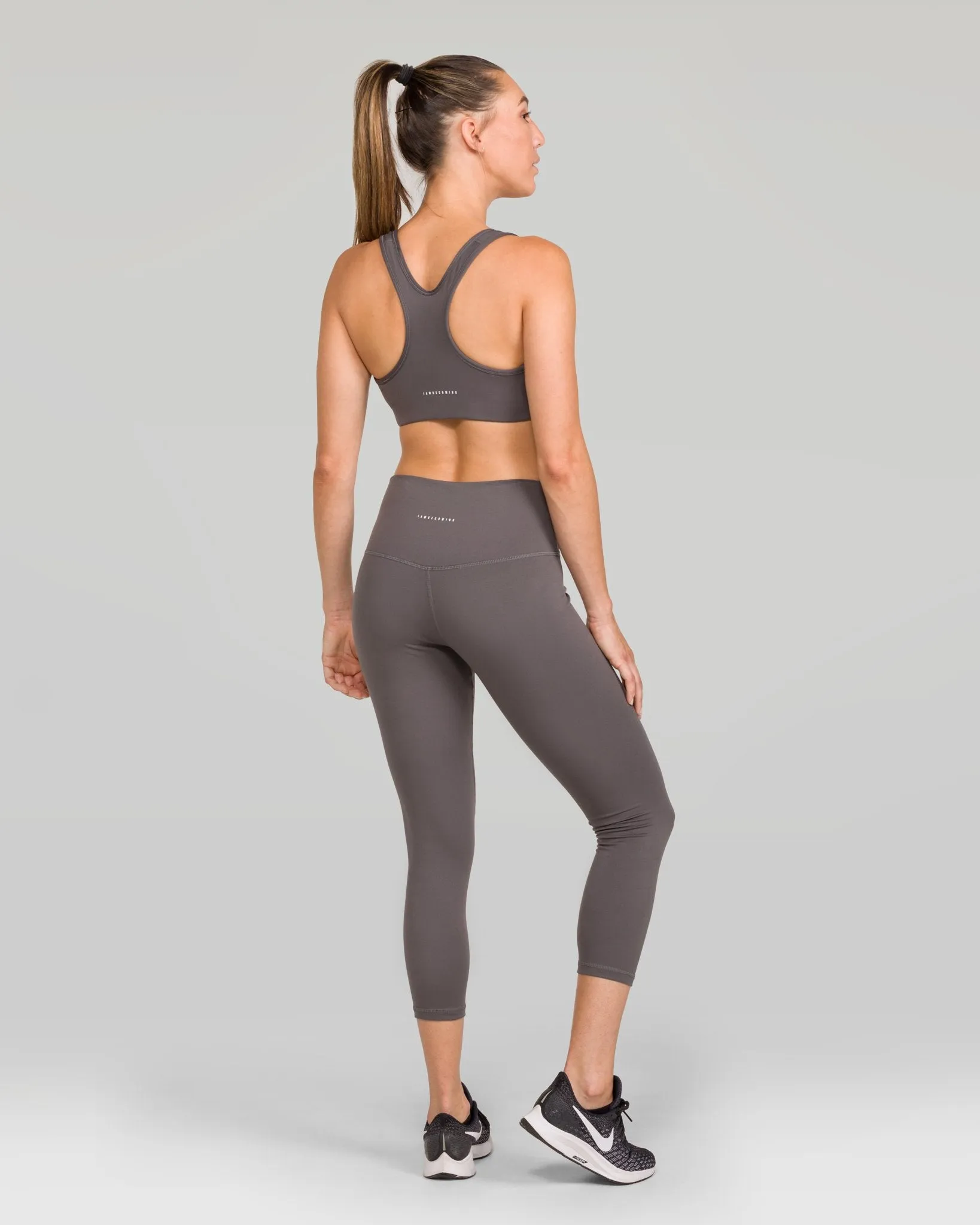 IAB Flex Sports Bra Charcoal