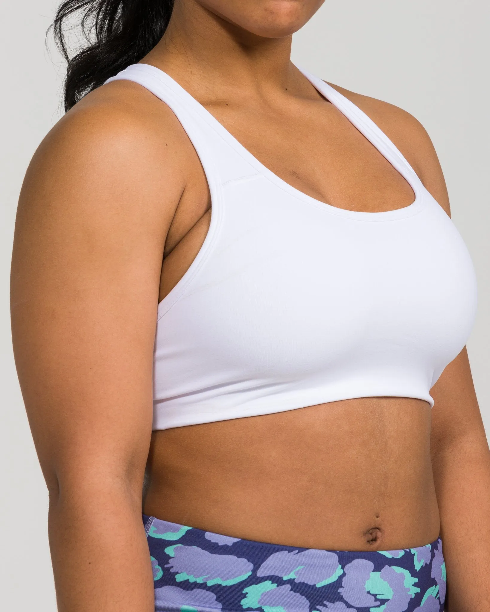 IAB Flex Sports Bra Optic White