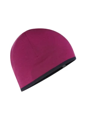 Icebreaker Unisex Pocket Hat Go Berry/Midnight Navy