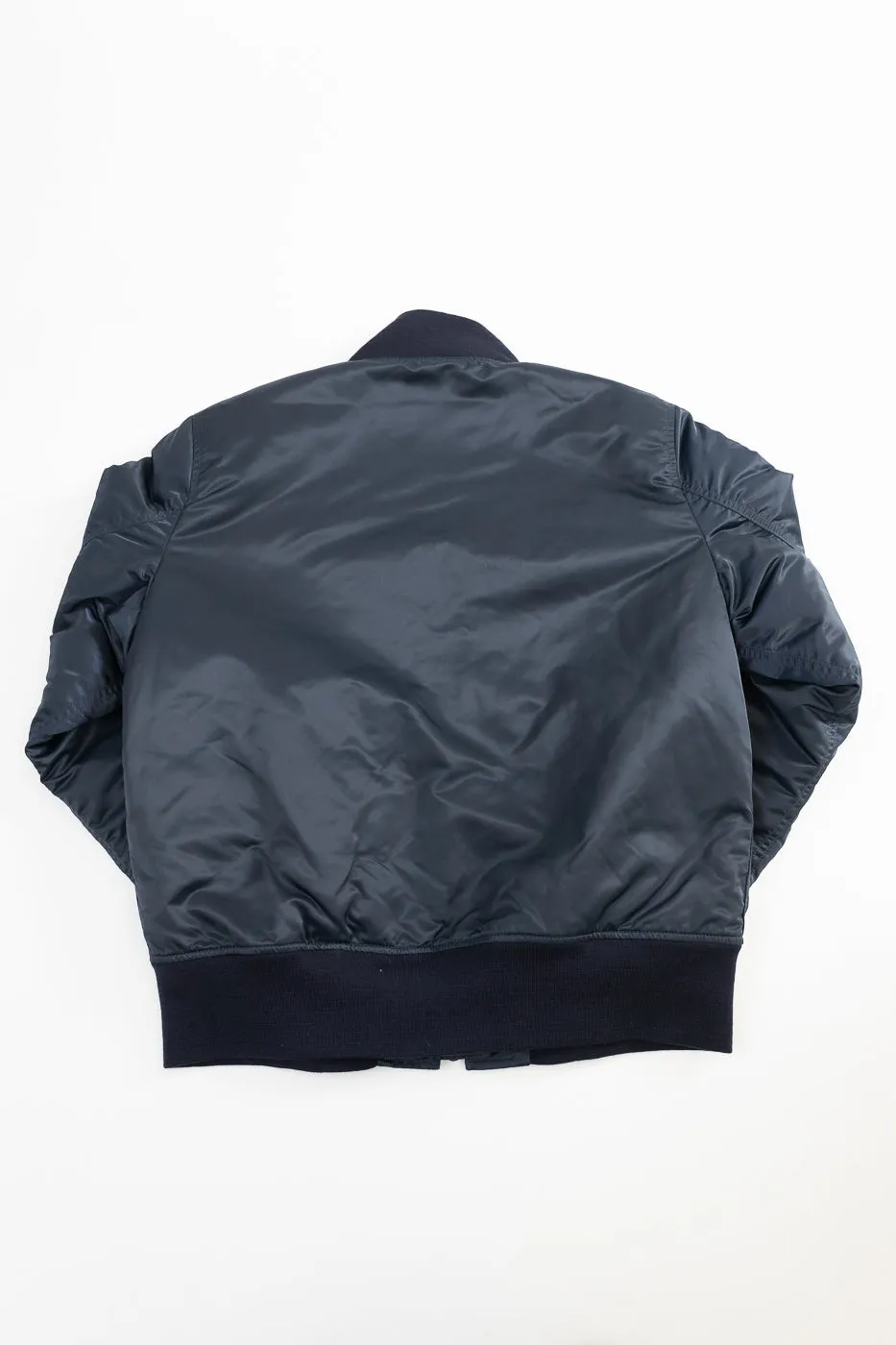 IHM-43-NAV - Nylon Type L-2B Flight Jacket - Navy Blue