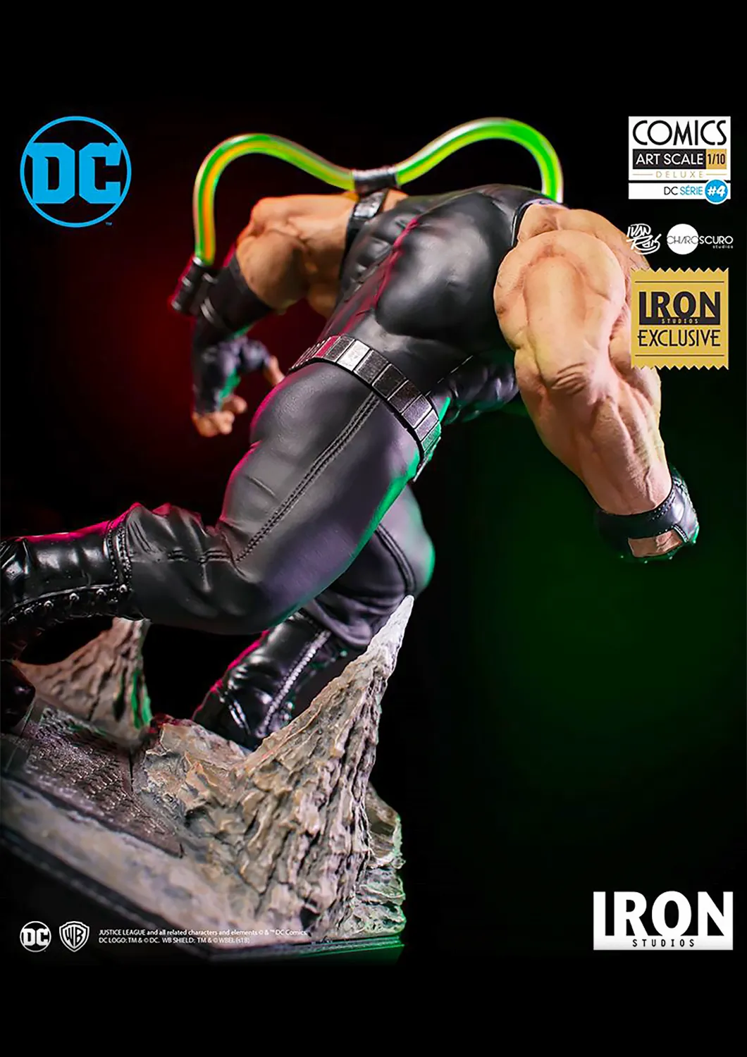 IRON STUDIOS BANE STATUE DELUXE 1/10 SCALE - ISBANEEX DCCDCG10718-10