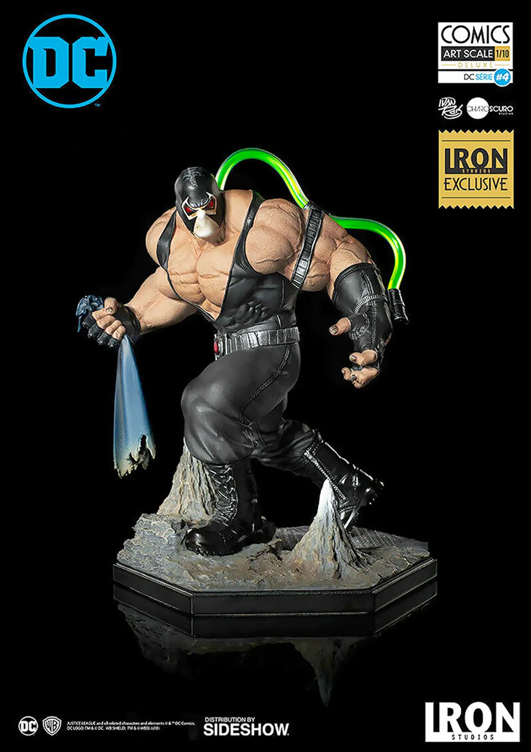 IRON STUDIOS BANE STATUE DELUXE 1/10 SCALE - ISBANEEX DCCDCG10718-10