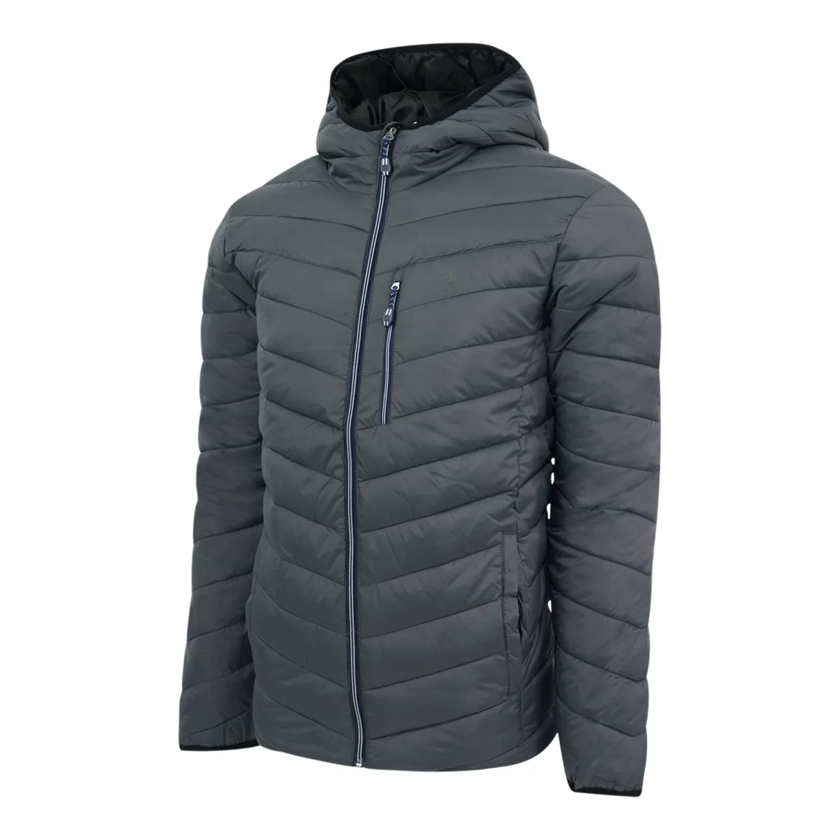 IZOD Men's Quilted Full Zip Puffer Jacket