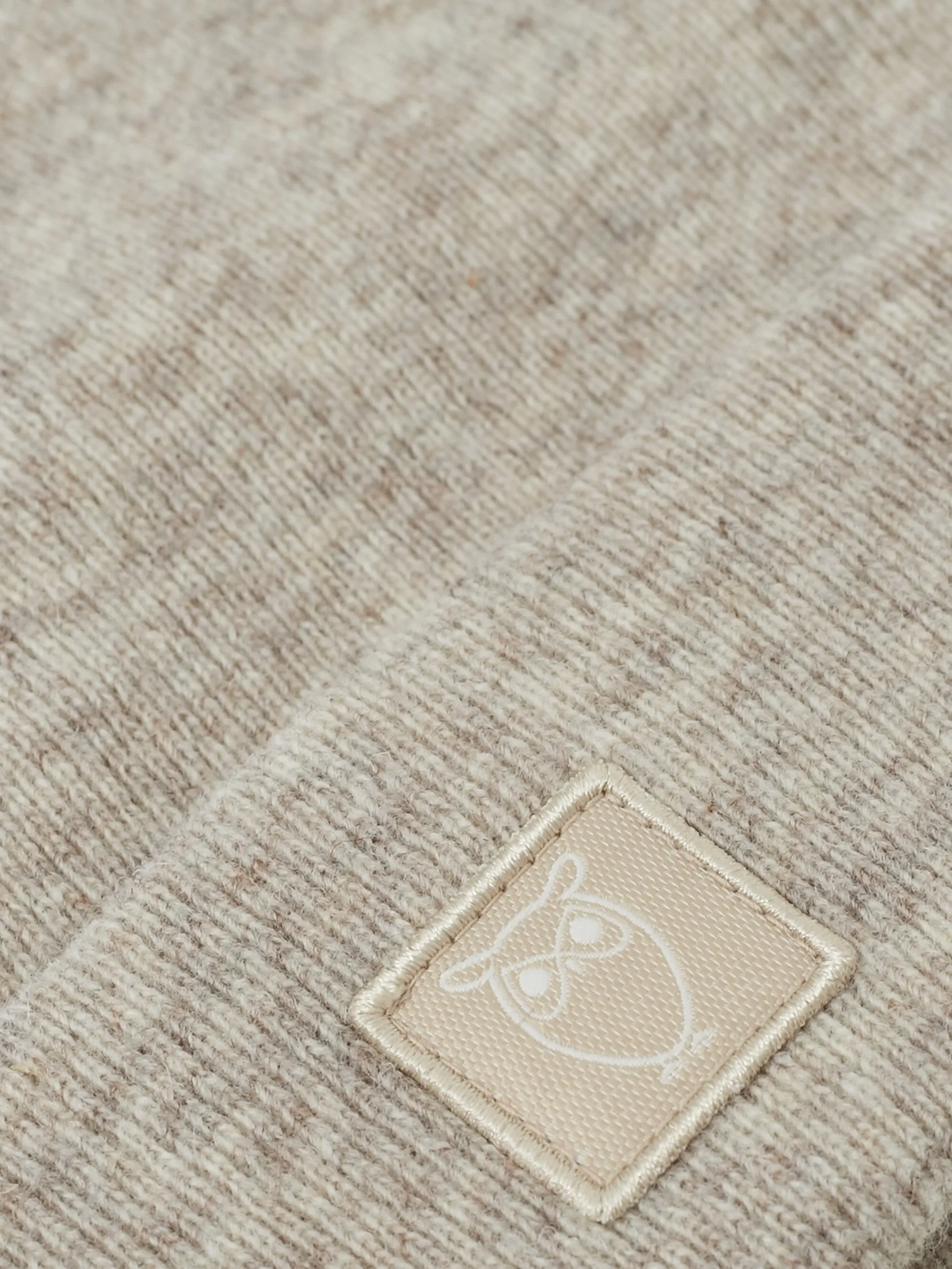 Kids Wool beanie - Nature Melange