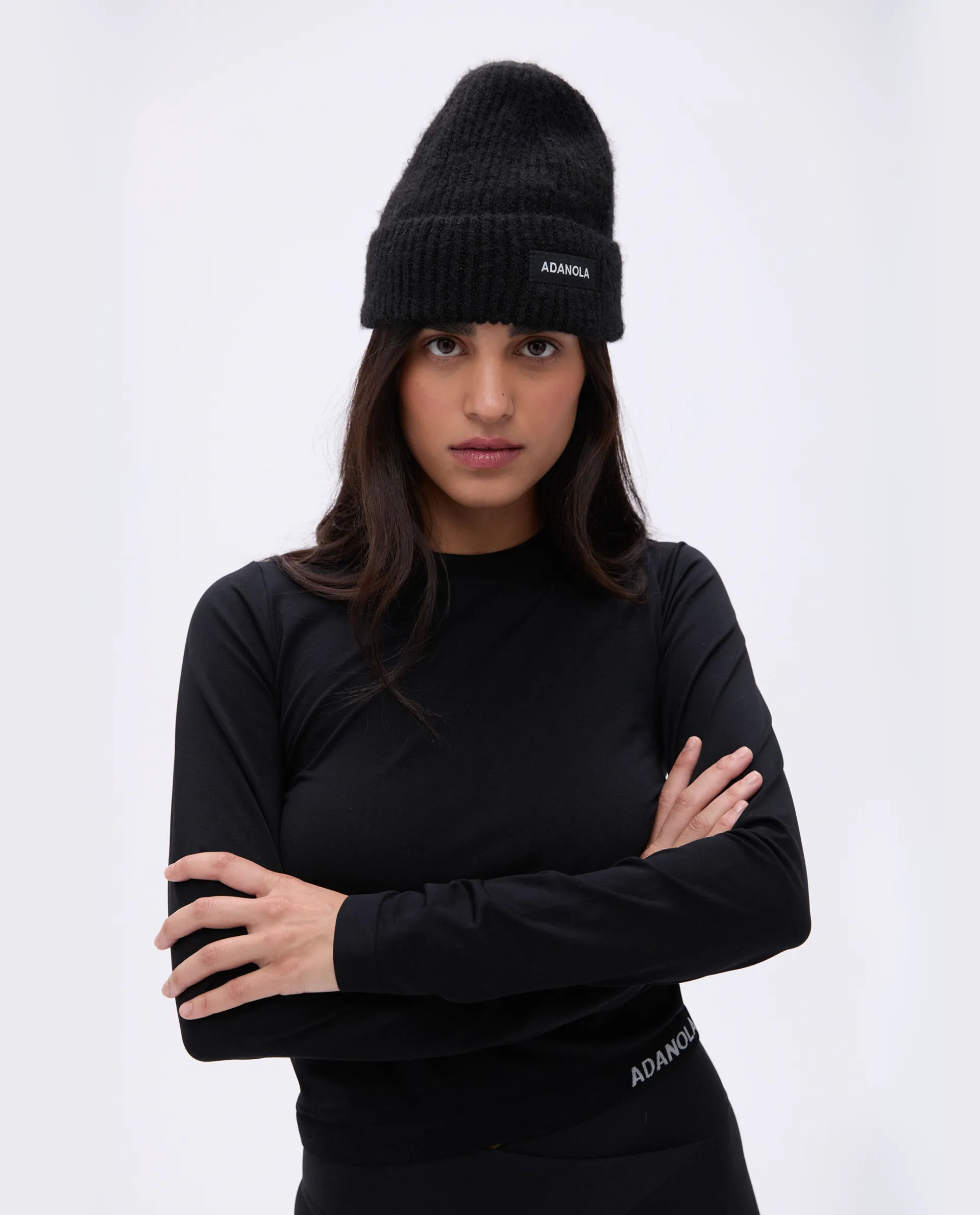 Knit Beanie - Black