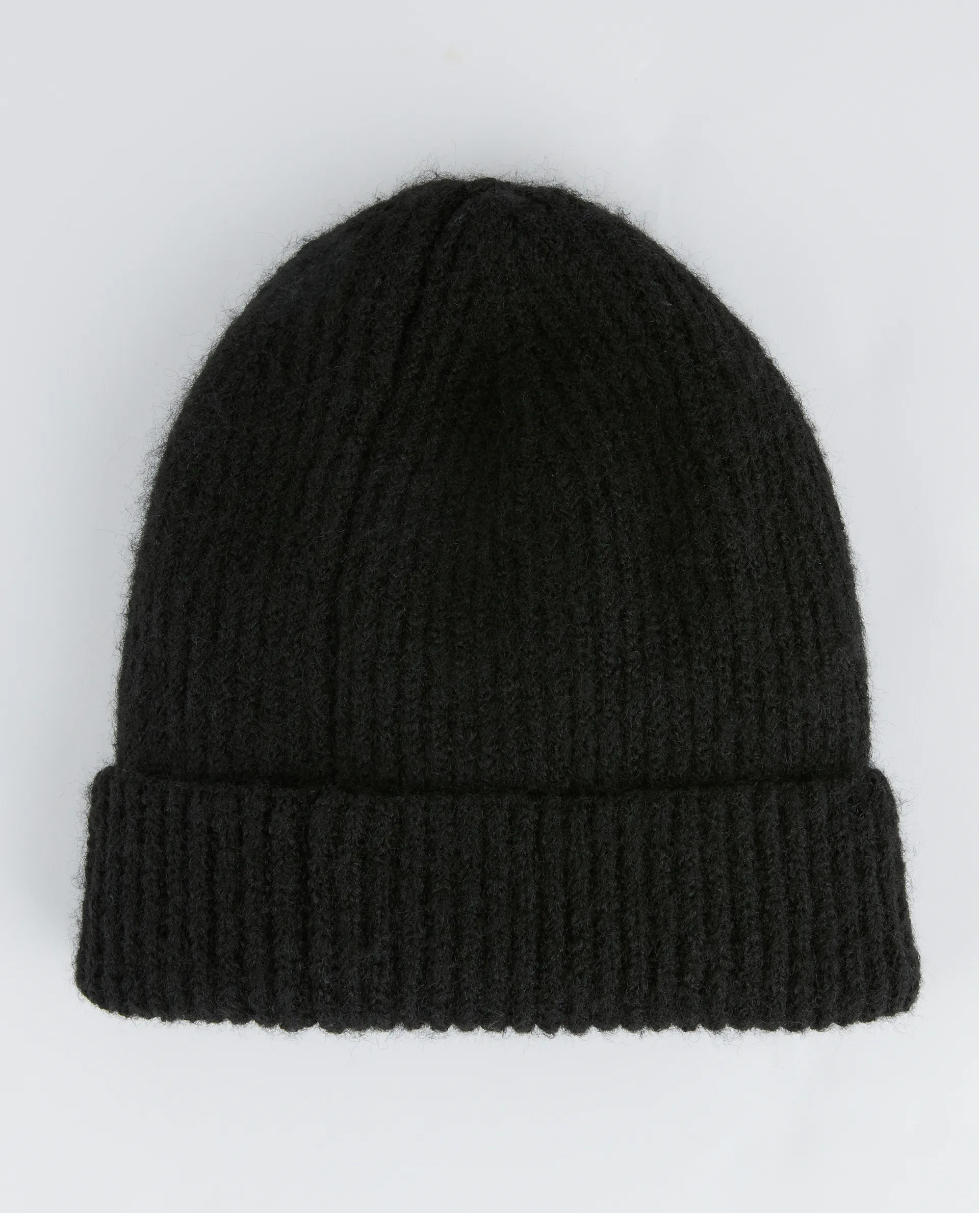 Knit Beanie - Black