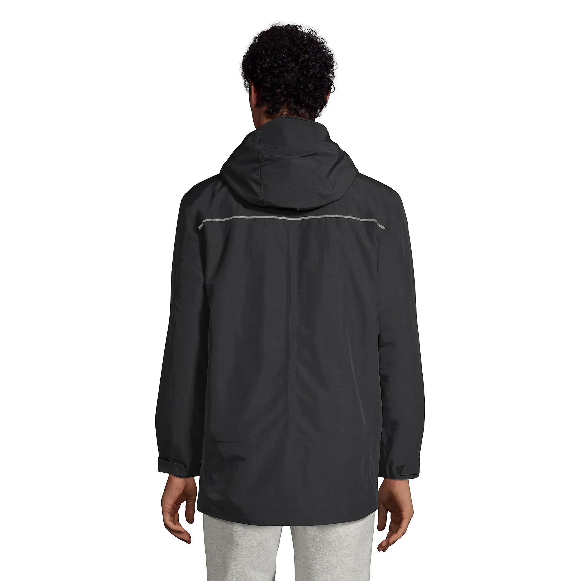 Lands' End Men's Squall Hooded Jacket