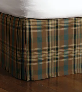 Marston Traditional Plaid Bed Skirt