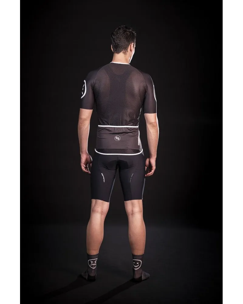 MB Wear Maglia Ultralight Jersey - Smile Nero Black