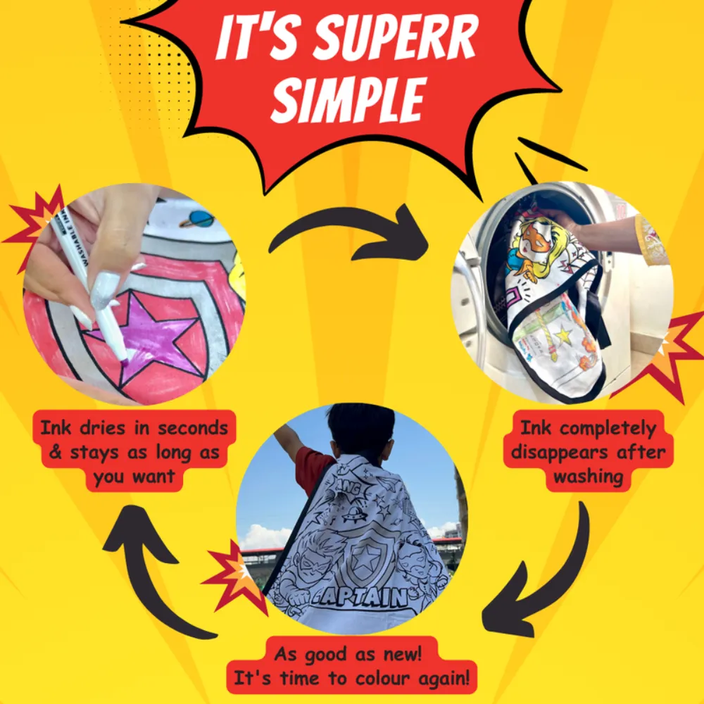 My Superhero Cape (An Imaginative Play Kit)