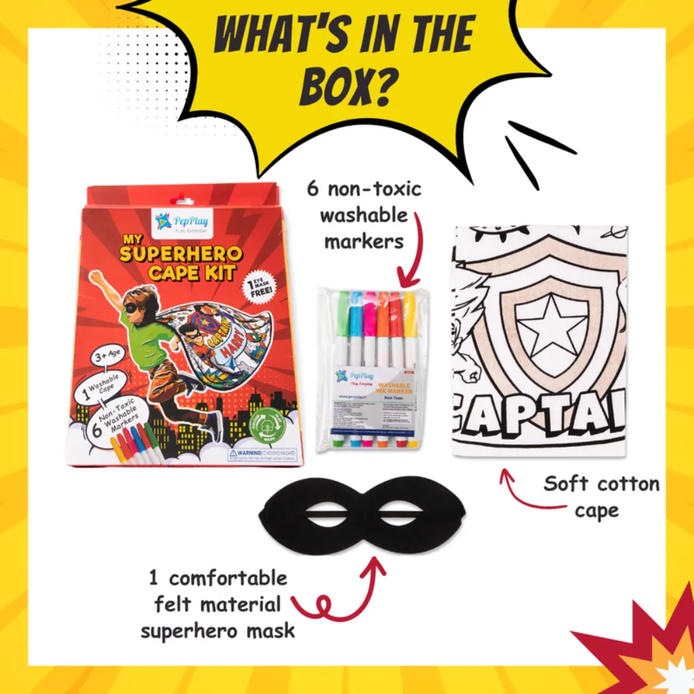 My Superhero Cape (An Imaginative Play Kit)